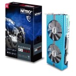 Видео Карта Sapphire RX580 Nitro+ 8GB Blue Special Edition | Dual Samsung Memory