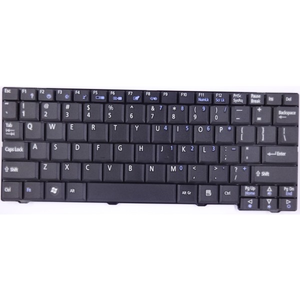 Клавиатура за Acer Aspire One ZG5 ZG8 D150 D250 KAV10 KAV60 Черна US