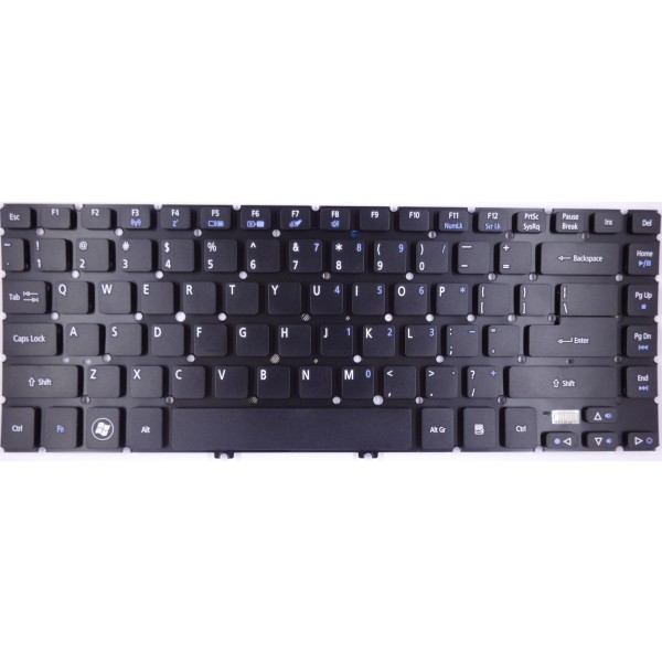 Клавиатура за Acer Aspire V5-431P V5-471 M5-481 M5-481PT-6414 M5-481PT-6665 Черна без рамка