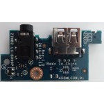 Audio and USB Board / Платка с аудио жак и USB ls-b096p за Lenovo B50-30 B50-45 B50-70