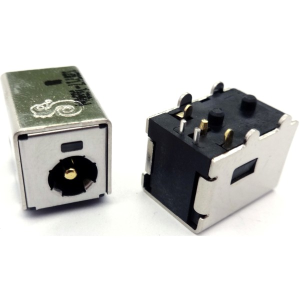 Букса HP Presario F700 series (F700, F705, F715, F730, F750, F755) HP Pavilion DV9000 DV6000 V6000 V6300 DV6200 dc jack without attached board, 1.65mm for 90watt