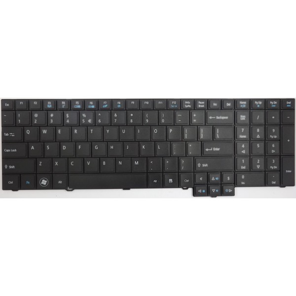 Клавиатура за Acer Travelmate 5760 5760G 7750 7750G 7750Z 5360 6595 8573 P653 Черна US