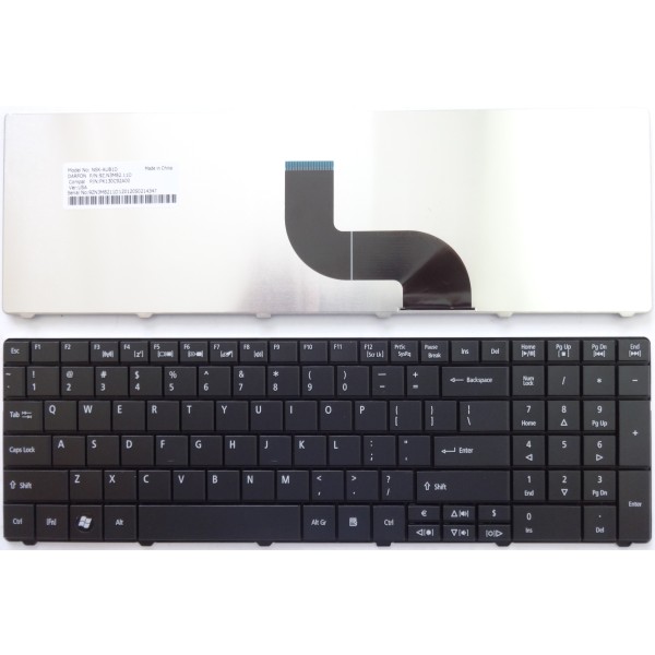 Клавиатура за Acer Aspire E1-521 E1-531 E1-571 TravelMate 5335 5344 5735 5740 5742 8571 8572 Черна