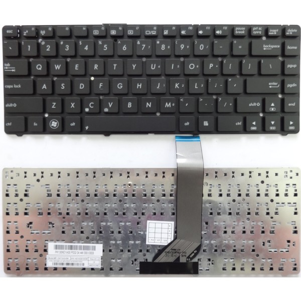 Клавиатура за Asus A45V K45VM K45VS AK46 S46 E45 K45V S400C Черна без рамка