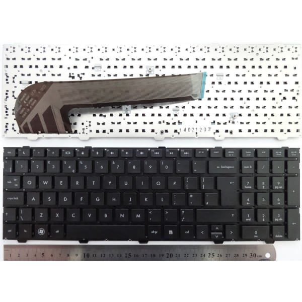 Клавиатура за HP Probook 4540S 4545S черна без рамка с Голям ентър UK