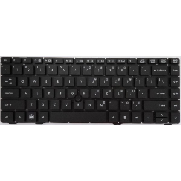 Клавиатура за HP EliteBook 8410p 8460P 8460W ProBook 6460B 6465B Без рамка с Point Stick