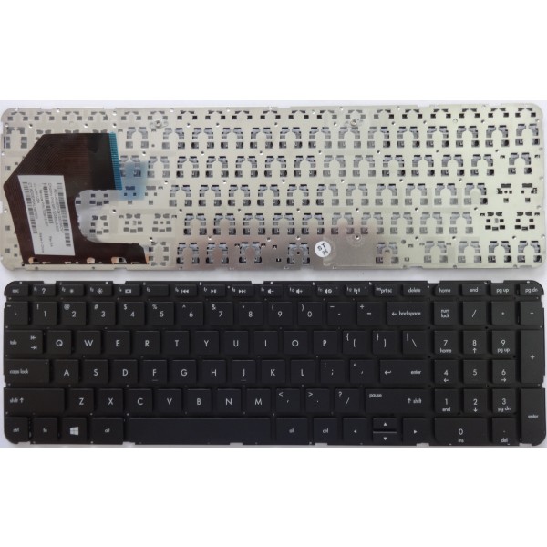 Клавиатура за HP Pavilion 15-B 15-B1420X 15T-B Черна без рамка | US
