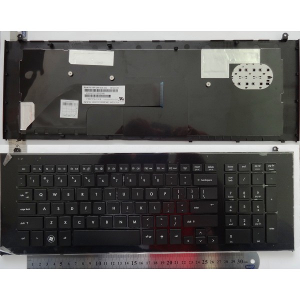 Клавиатура за HP Probook 4720S Черна с Черна рамка
