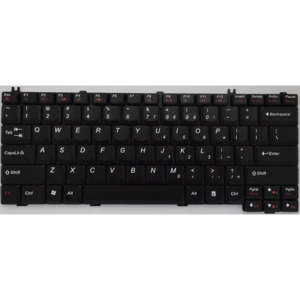 Клавиатура за Lenovo 3000 N200 C200 C100 N100 Ideapad F31 F41 Y330 Y430 U330 N440 Черна