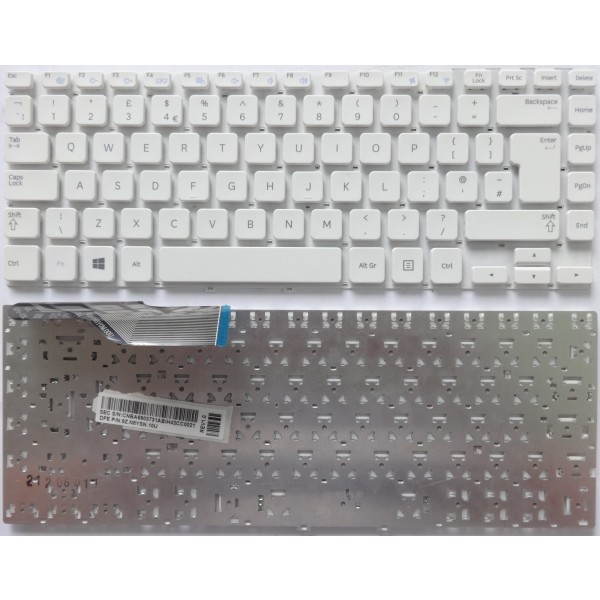 Клавиатура за SAMSUNG Series 3 14 0 NP350V4X NP355V4X WHITE For Win8 UK