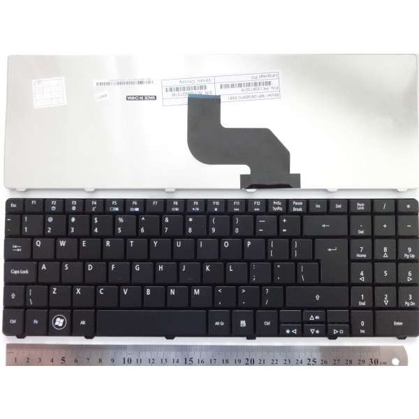 Клавиатура за Acer Aspire 5241 5334 5332 5516 5532 5534 5541 5732 5732 5734 Голям ентър UK