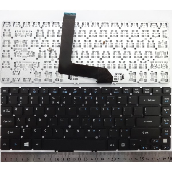 Клавиатура за Acer Aspire M5-481T M5-481TG M5-481PT M5-481PTG Черна без Рамка | US