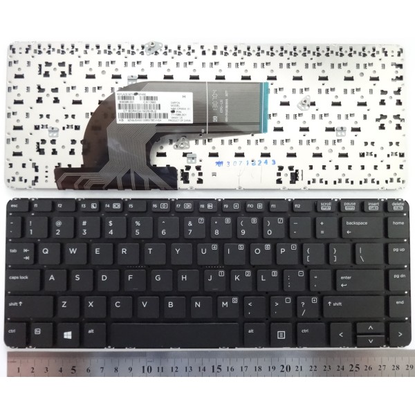 Клавиатура за HP ProBook 430 440 445 Черна без рамка Win8