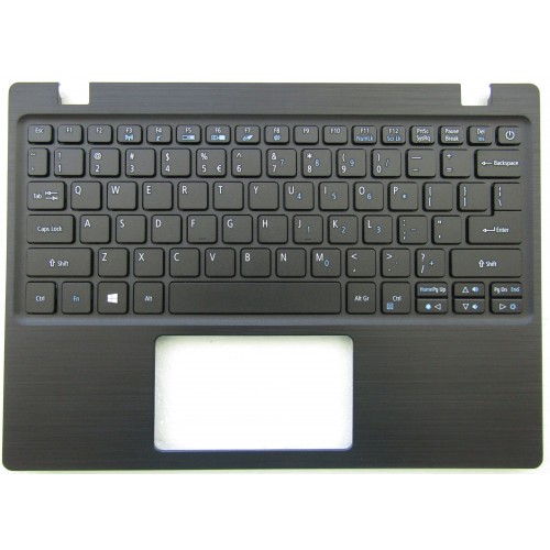 Клавиатура за Acer Aspire AO1-132 Черна с Черен Palmrest UK