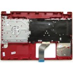 Червен Palmrest US за Acer Aspire E5-574 E5-574G c черна клавиатура | 6B.G3KN7.028