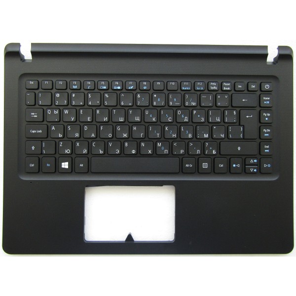 Клавиатура за Acer Aspire ES1-432 Черна с черен palmrest Оригинална Кирилица BG
