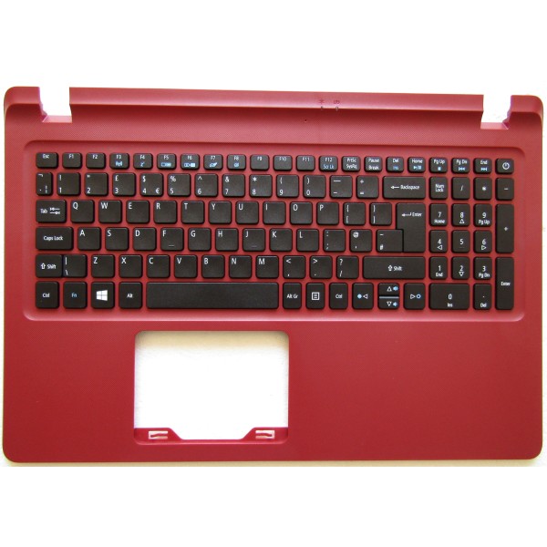Червен Palmrest UK за Acer Aspire ES1-523 ES1-533 ES1-572 c черна клавиатура | 6B.GD1N2.009