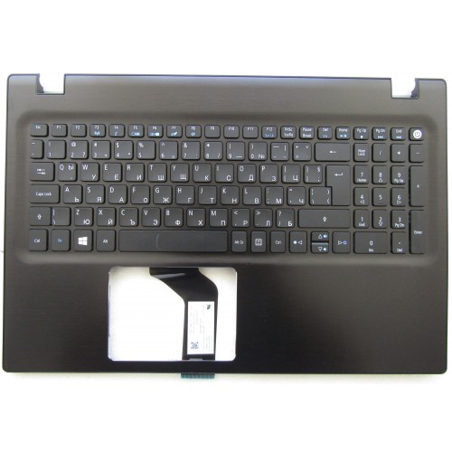 Клавиатура за Acer Aspire F5-572G Черна с Черен Palmrest Оригинална Кирилица BG