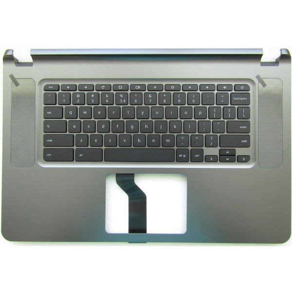 Сив Palmrest US за Acer Chromebook CB3-531 c черна клавиатура | 6B.G15N7.015