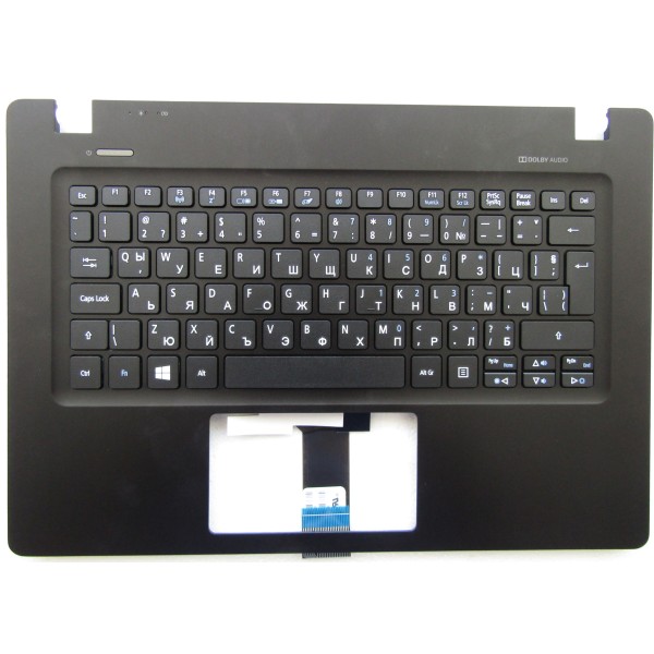 Клавиатура за Acer TravelMate P238 Черна с Черен Palmrest Оригинална Кирилица BG