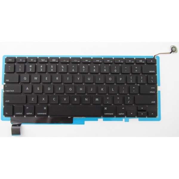 Клавиатура за Apple Macbook Pro A1286 Черна с Подсветка | US | Версия 2