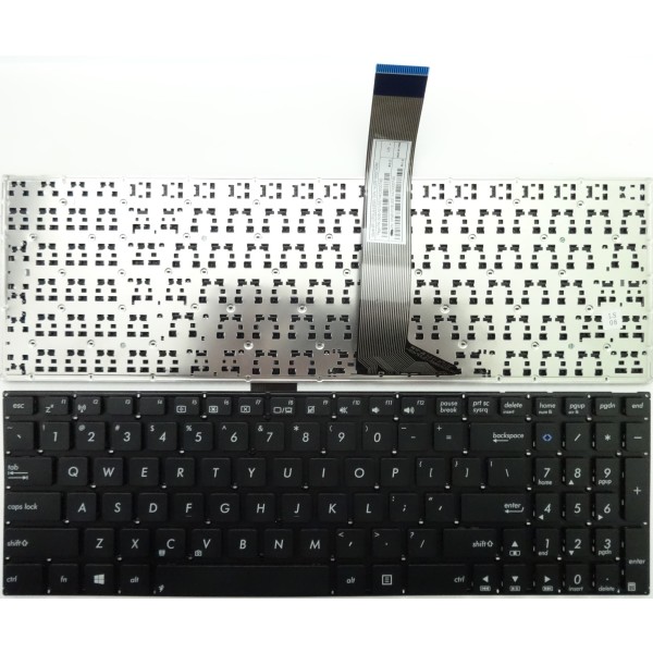 Клавиатура за Asus S56 S56CA S56CM K56 K56CA Черна без рамка за Win8 версия 2 