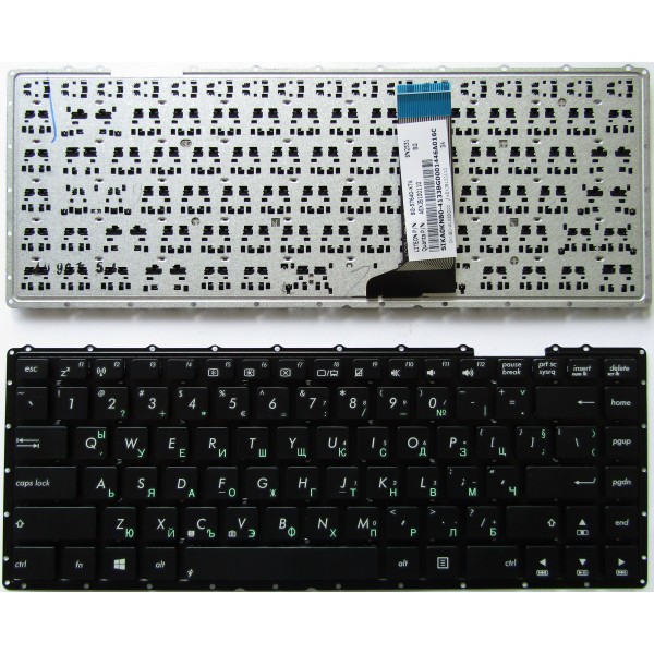 Клавиатура за Asus X452 X451 X451CA F401E V451 Без Рамка Фабрична Кирилица BG