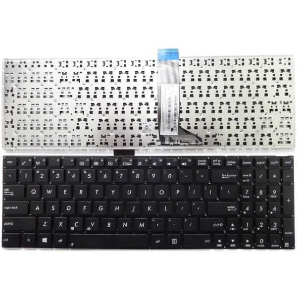 Клавиатура за Asus X502 X502CA F502 Черна без рамка Win8 