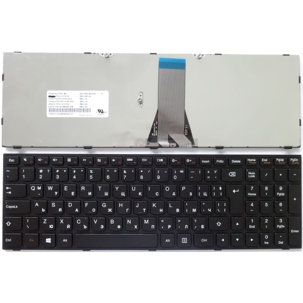 Клавиатура за Lenovo B50-30 B50-40 B50-45 B50-70 G50-30 G50-40 G50-45 G50-70 Z50-30 Z50-40 Z50-45 Z50-70 оригинален модел BU