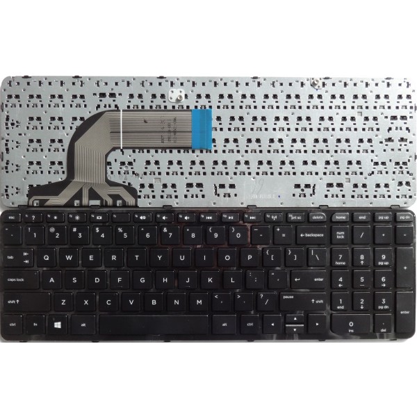 Клавиатура за HP 350 G1 355 G2 | Черна Гланцова Рамка US