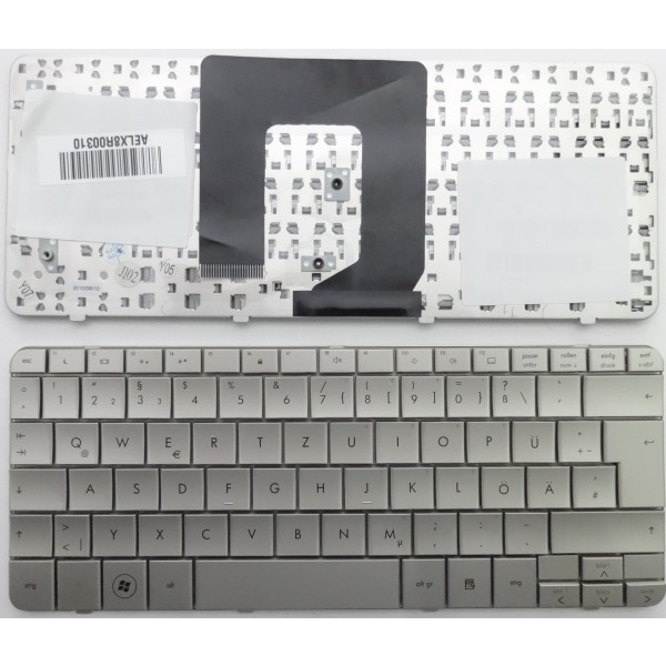 Клавиатура за HP Pavilion DM1-1000 DM1-2000 Mini 311-1000 серии сребърна Немска GR