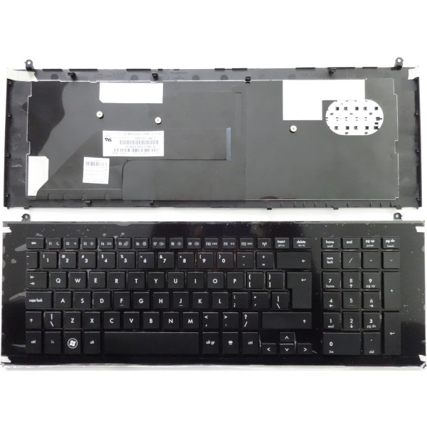 Клавиатура за HP Probook 4720S Черна с рамка голям ентър US