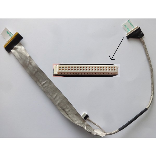 LCD кабел Toshiba Satellite P200 P205 X200 17" - DC02000DM00