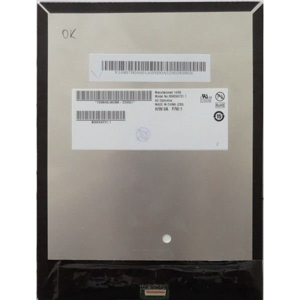 LCD дисплей / матрица B080XAT01.1 за Acer Iconia A1-811 | A1-810 | 7.9"