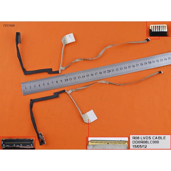 LCD кабел за Dell Inspiron 14R 5420 7420 2518 9518 1528 1628 - 0H58TK - DD0R08LC060