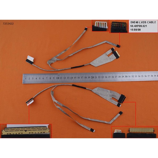 LCD кабел за Dell Inspiron 5421 5437 3437 3421 5435 2421 (For touch screen version 2) - 50.4XP09.021