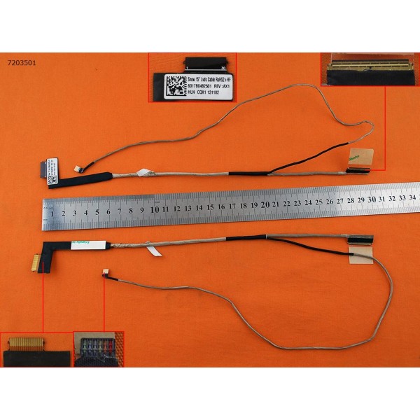 LCD кабел за HP 350 G1 355 G2 15.6" - 6017B0482501