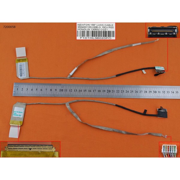 LCD кабел за HP Compaq Presario CQ58 650 655 - 35040D100-H0B-G