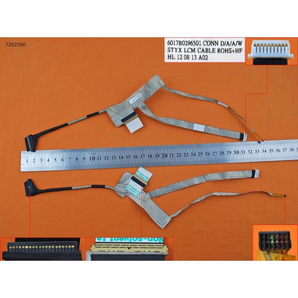 LCD кабел за HP EliteBook 2560P | 6017B0296501