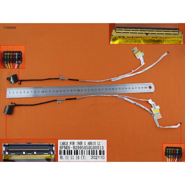 LCD кабел за HP Pavilion DV6-6000 (Without camera connector) - B2995050G00013