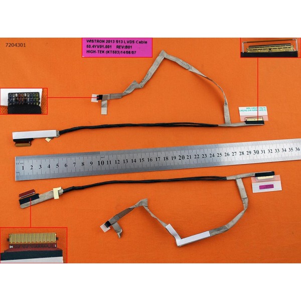 LCD кабел за HP probook 430 435 455 G1 - 50.4YV01.001