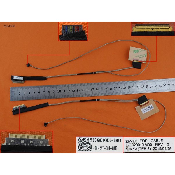 LCD кабел за Lenovo IdeaPad B40 B40-30 B40-35 B40-45 B40-70 (For Discrete Video card) - DC02001XM00