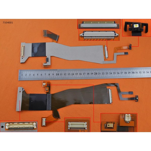 LCD кабел за Lenovo ThinkPad T400 R400 (For LCD without camera connector version 1) - 93P4593