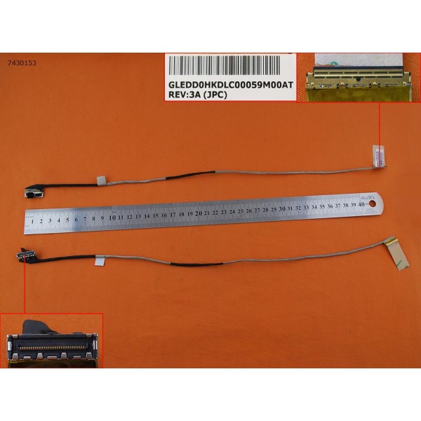 LCD кабел за Sony SVF153 SVF153A1RT SVF153A1QT SVF15314SCW (For EDP connector) - DD0HKDLC000