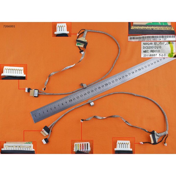 LCD кабел за Toshiba Satellite A660 A660-01S A665 - DC020012Q10