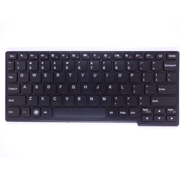 Клавиатура за Lenovo IdeaPad S110 S206 Черна с черна рамка US