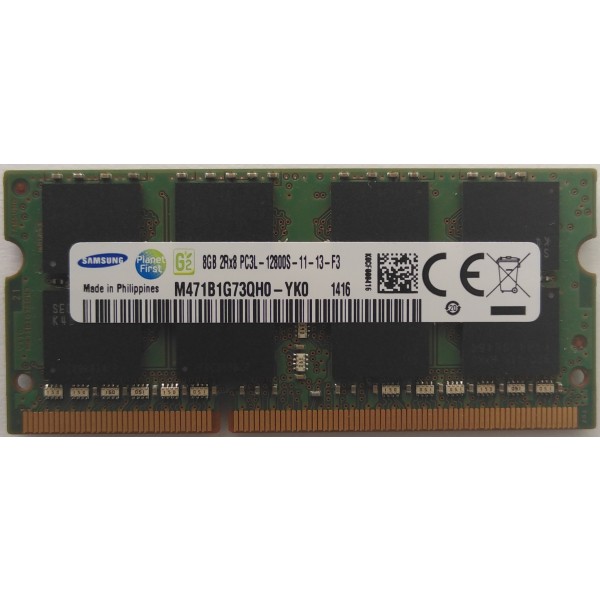 Рам памет Samsung 8GB M471B1G73QH0-YK0 | PC3L-12800s-11-13-F3 | DDR3-1600