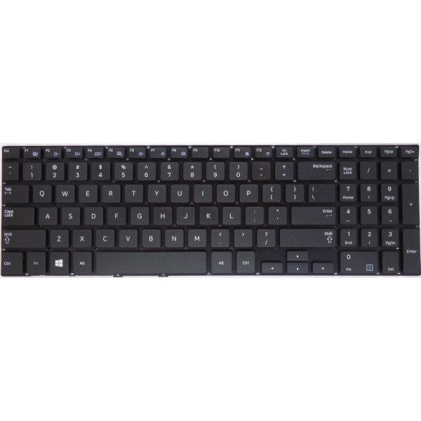 Клавиатура за Samsung 370R4E-S01 370R4E 370R5E S06CN NP370R4E NP450R5E Черна 15.6" 