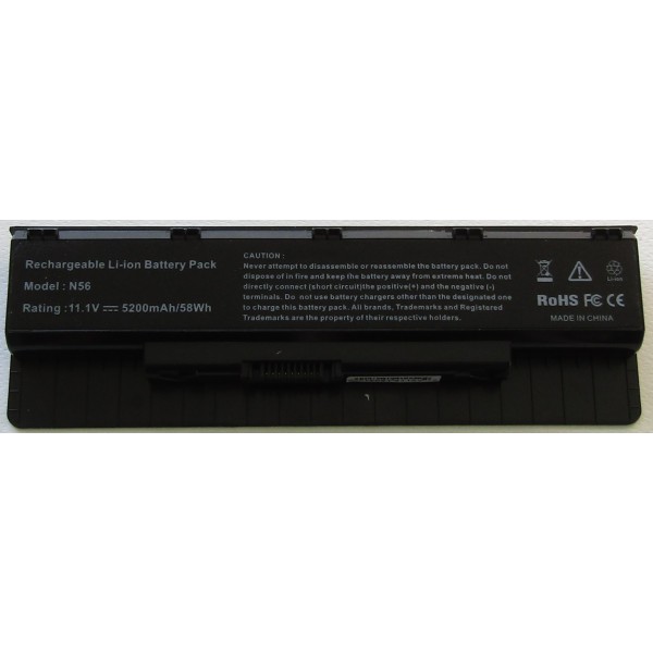 Батерия за Asus N46 N56 N76 - Заместител