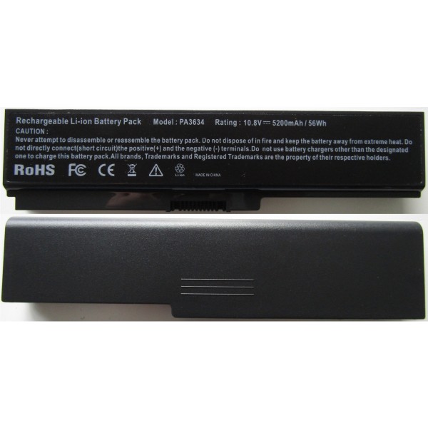 Батерия за Toshiba satellite A660 C650 C660 L630 L645 L650 L670 PA3817U-1BRS - Заместител